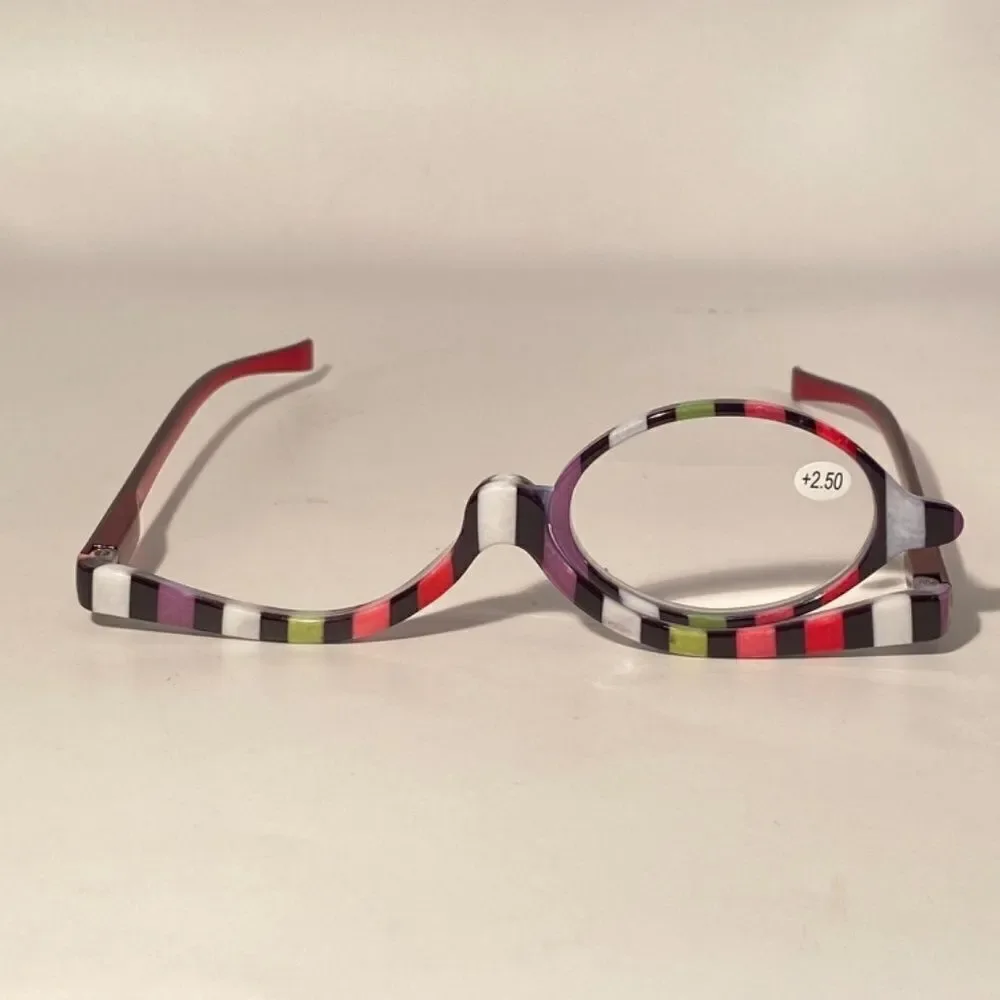 0990 Makeup Cosmetic 2.50 Flip Magnifying Glasses For Precision Application N…